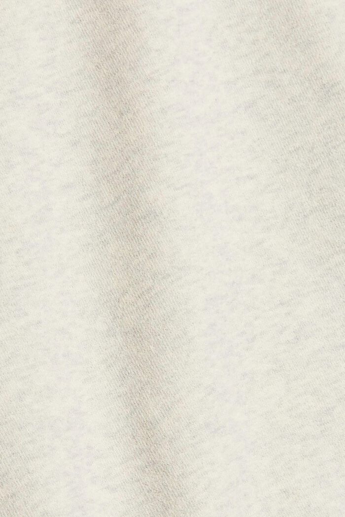 Sudadera con cuello mao y botones, OFF WHITE, detail image number 4