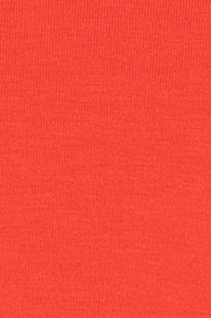 Vestido camisero estilo polo de tejido jersey, RED, detail image number 3