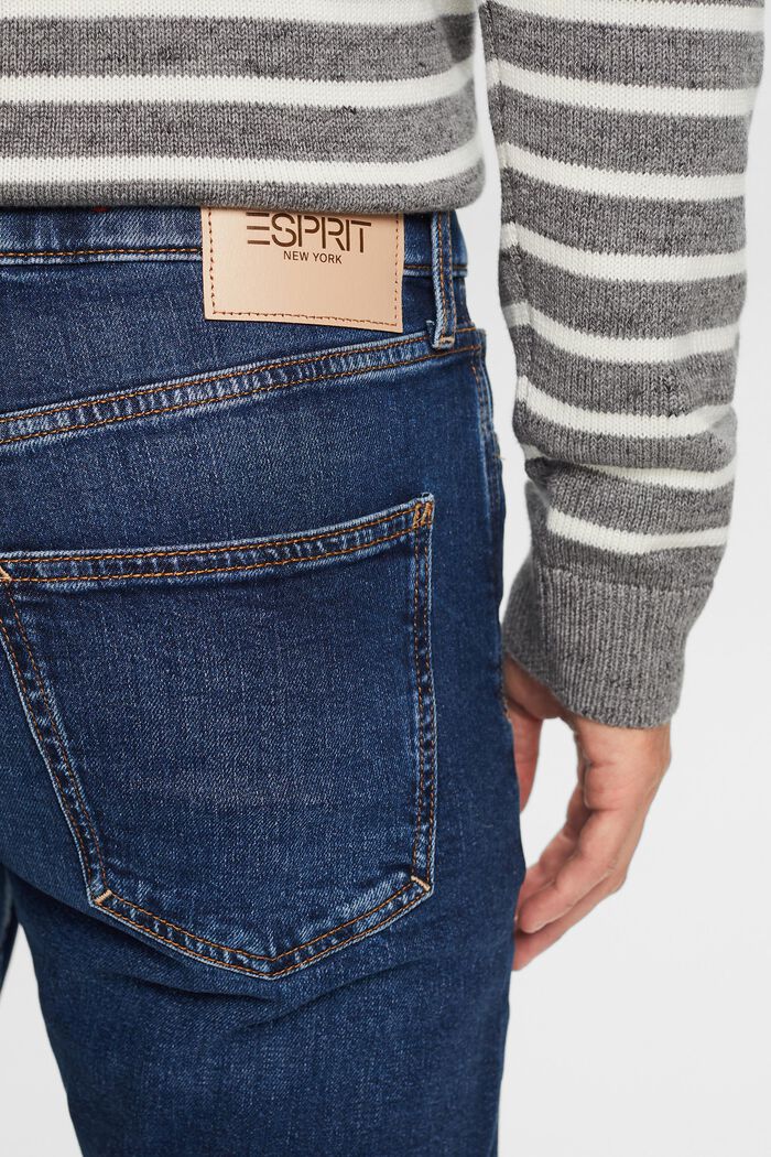 Reciclados: jeans slim fit, BLUE DARK WASHED, detail image number 4