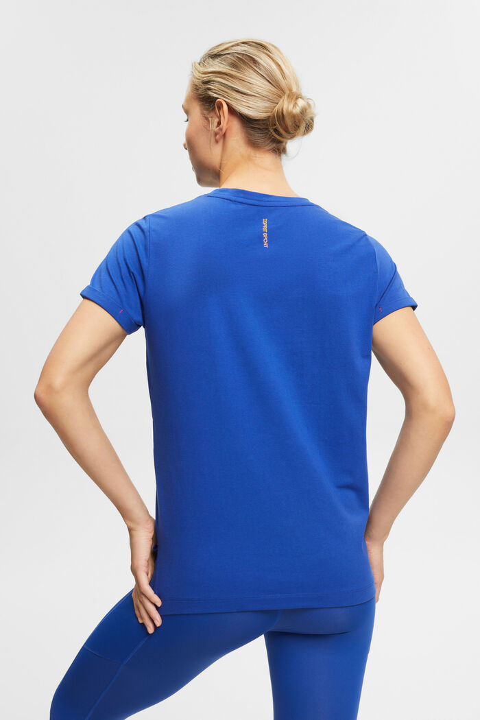 Camiseta deportiva de algodón, BRIGHT BLUE, detail image number 3