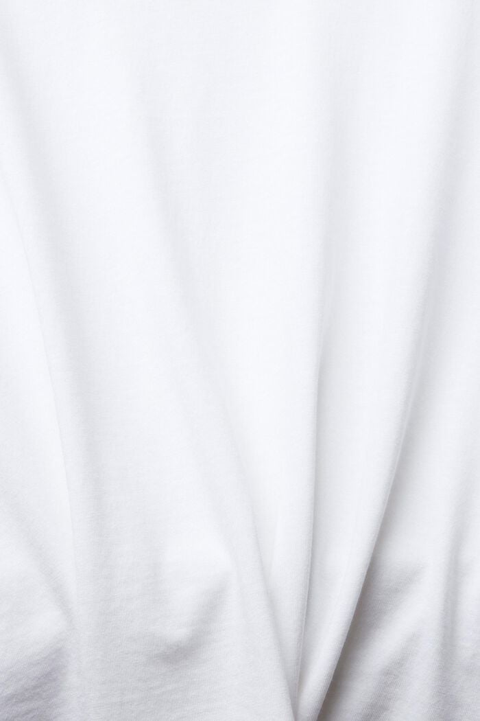 Pack de dos camisetas confeccionadas en una mezcla de algodón ecológico, WHITE, detail image number 8