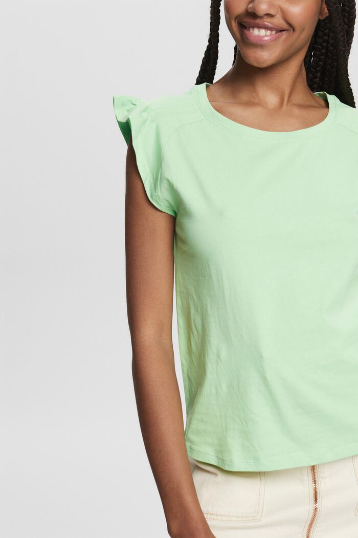 Camiseta de punto, LIGHT GREEN, detail image number 2