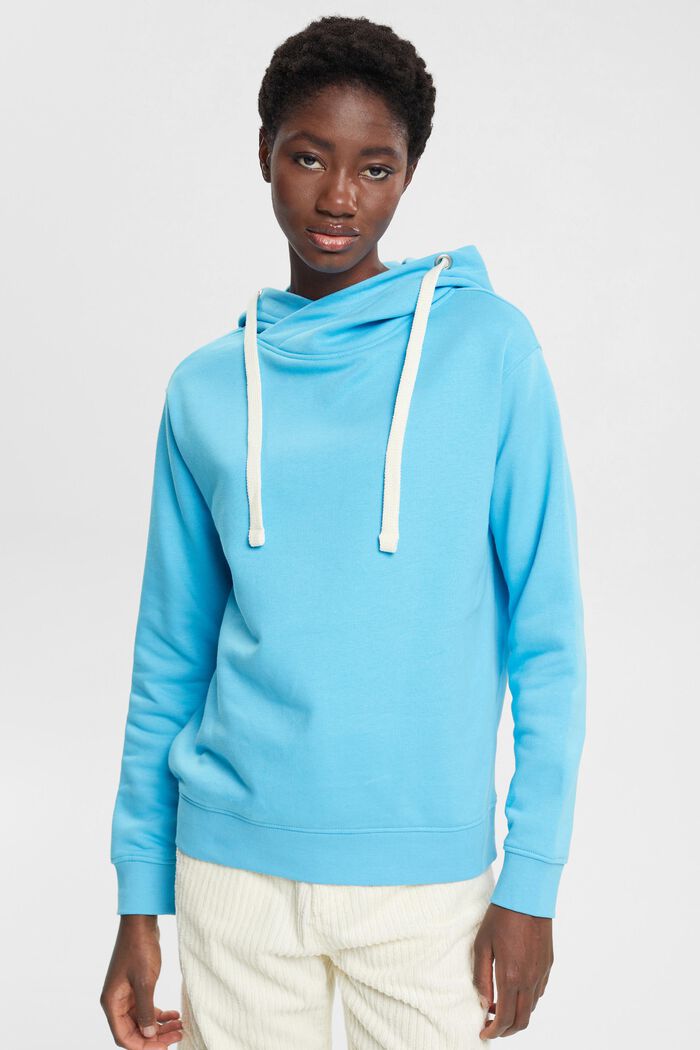 Sudadera con capucha, TURQUOISE, detail image number 0