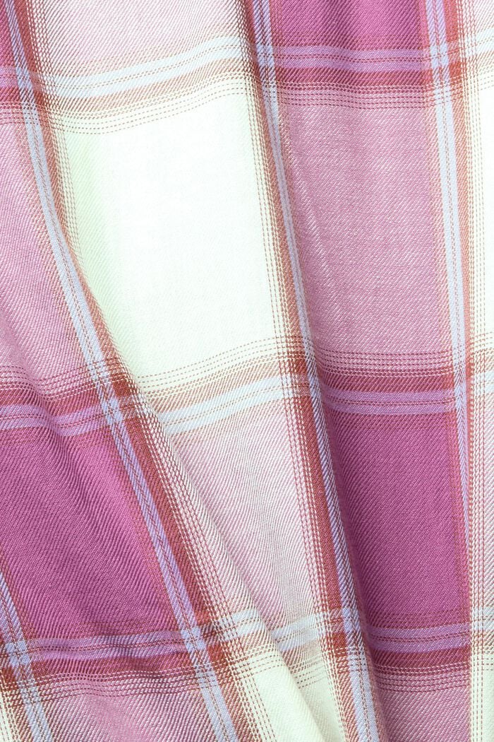 Blusa de algodón a cuadros, LILAC, detail image number 1