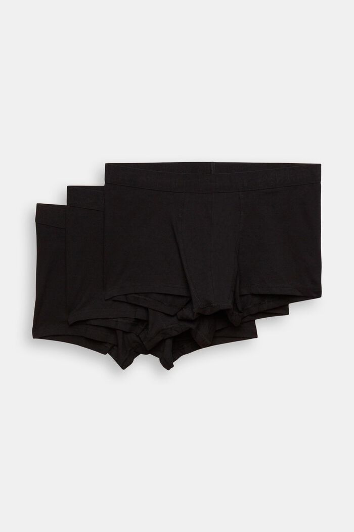 Multipack de calzoncillos cortos de algodón elástico, BLACK, detail image number 1