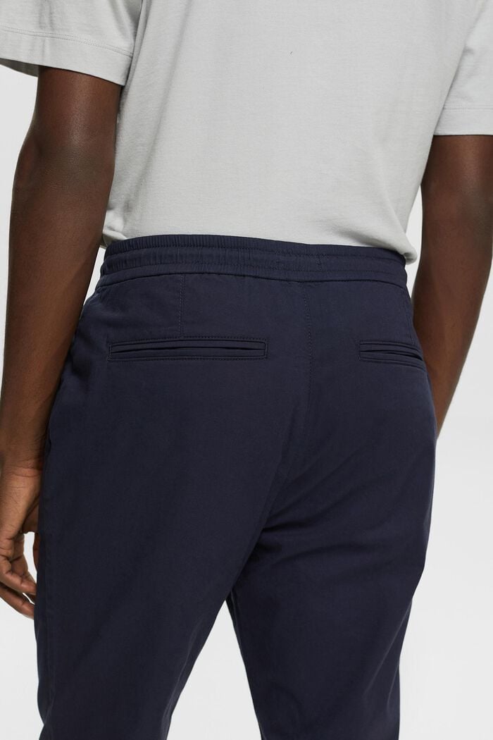 Pantalón de estilo deportivo, NAVY, detail image number 2