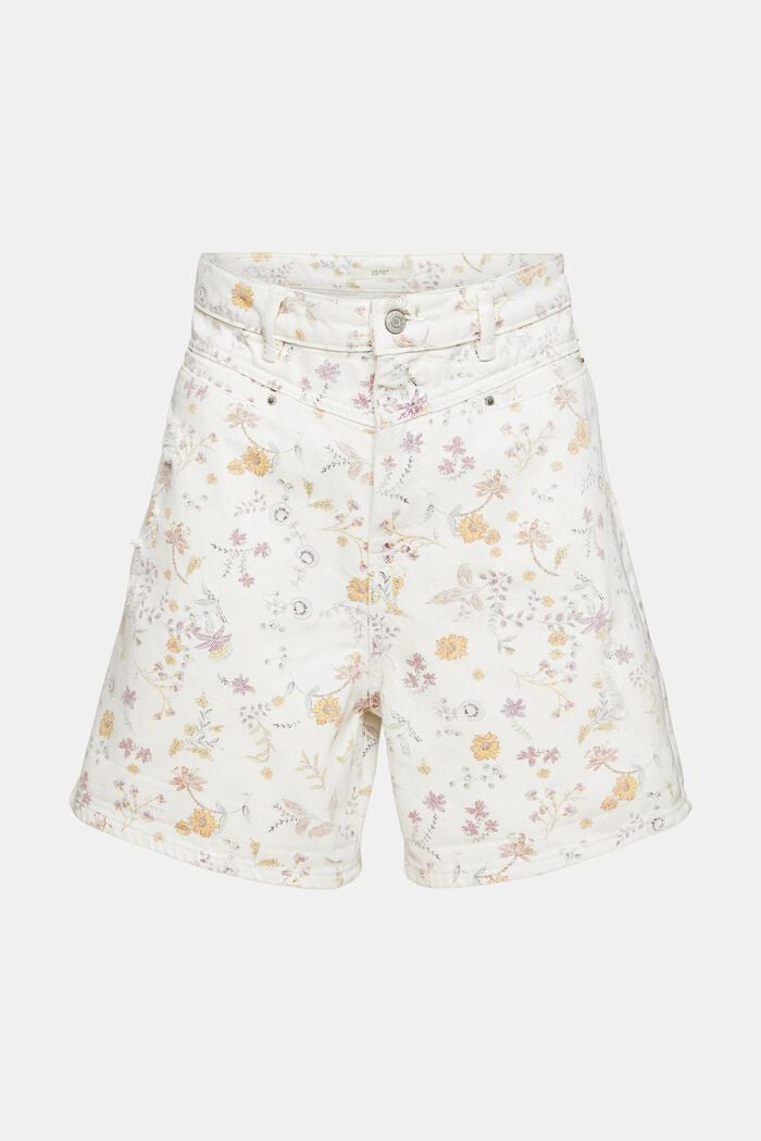 Shorts con diseño de flores