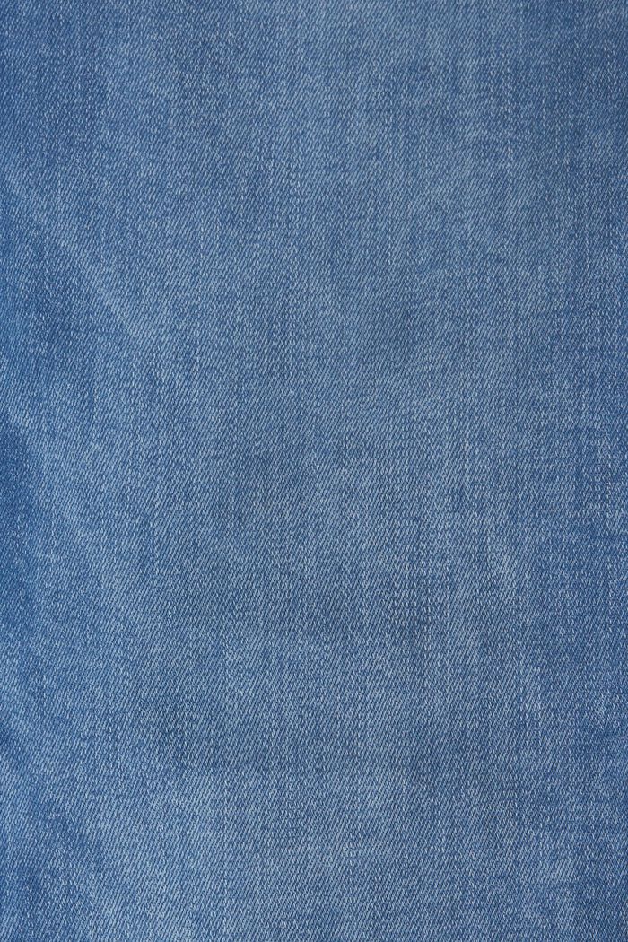Vaqueros de algodón elástico, BLUE MEDIUM WASHED, detail image number 4