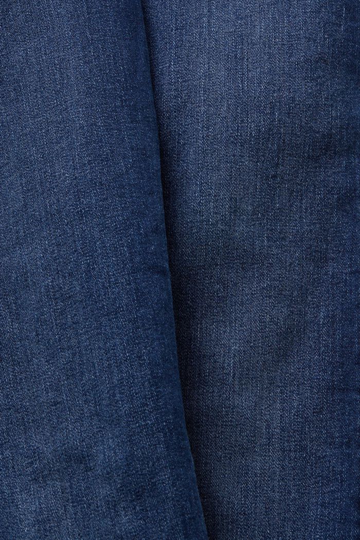 Jeans mid-rise slim fit, BLUE DARK WASHED, detail image number 6