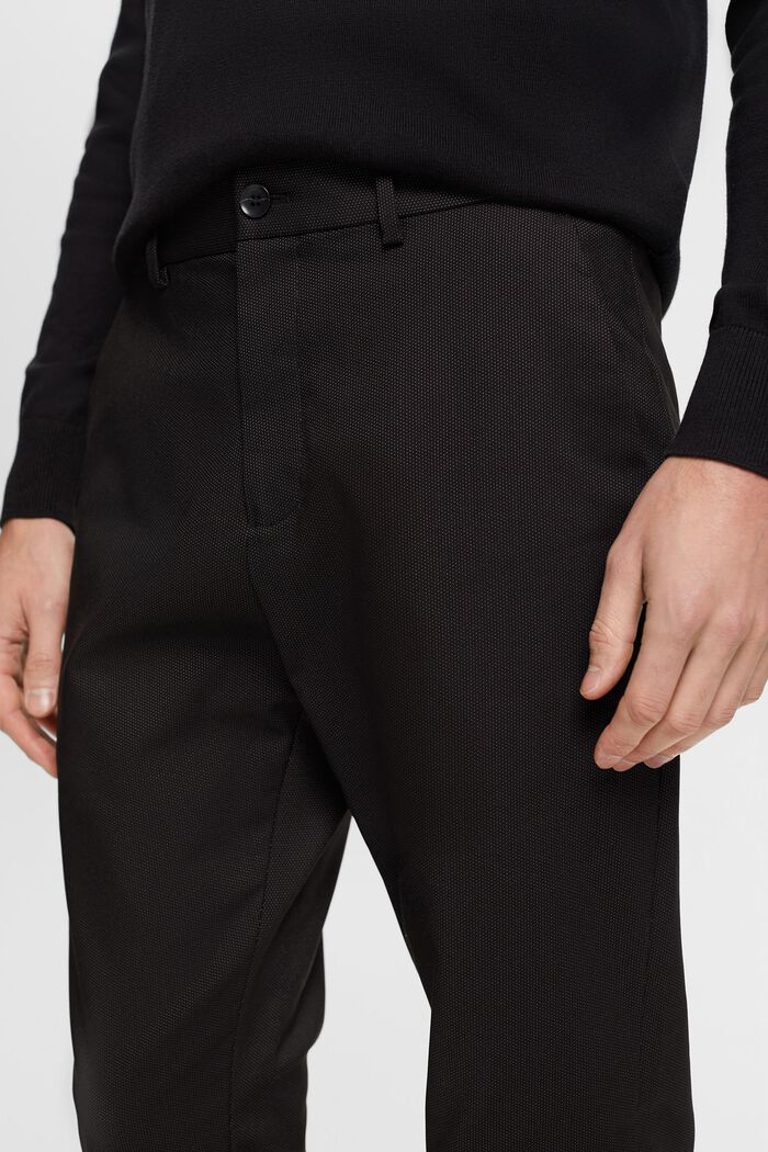 Pantalón de corte ajustado, BLACK, detail image number 2