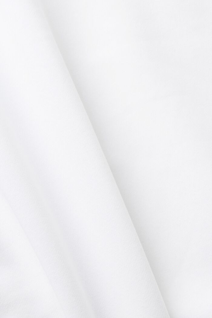 Sudadera con capucha y cremallera continua, WHITE, detail image number 5